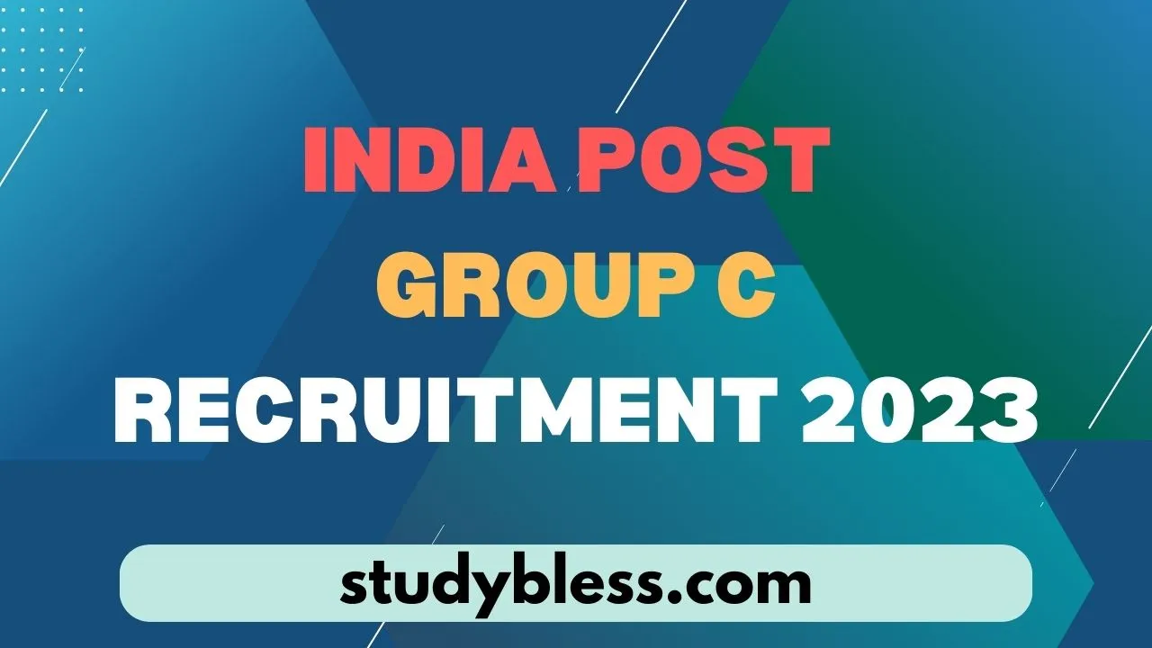 India Post Group C Recruitment 2023